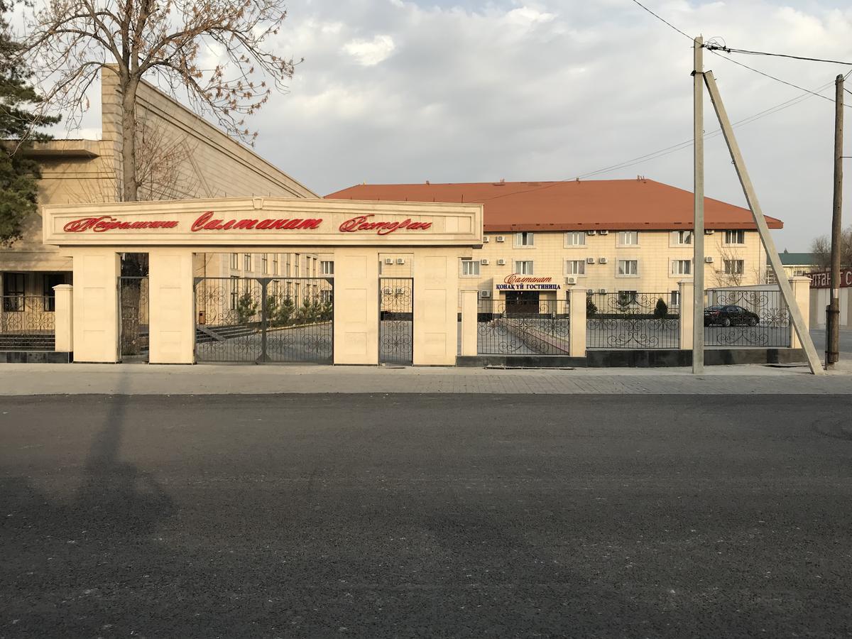 Saltanat Hotel Taldykorgan Exterior foto